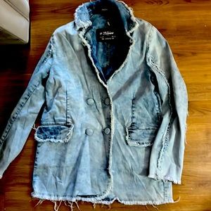 Jaded London tie dyed jean jacket